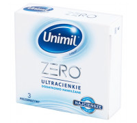 Презервативы ультратонкие Unimil Zero by SKYN, 3 шт
