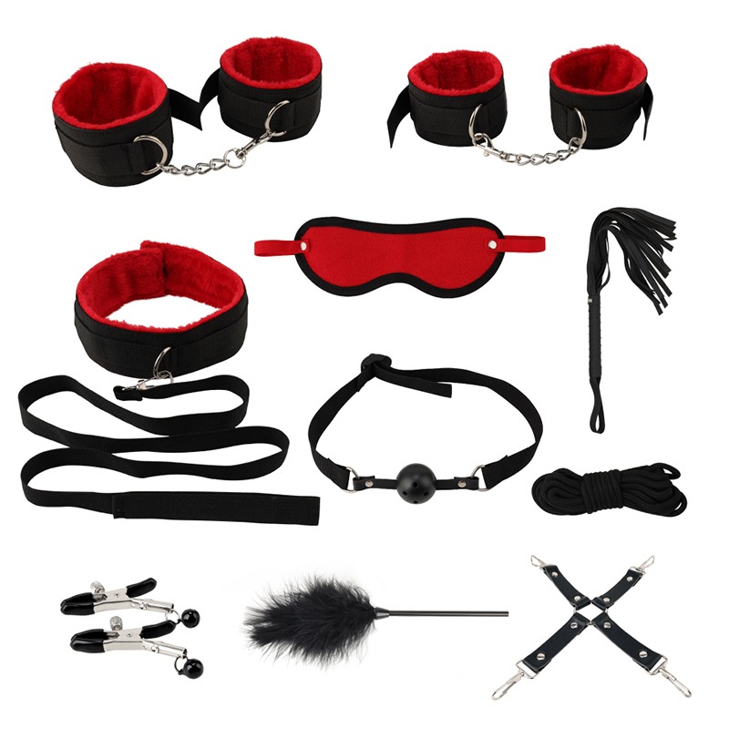 БДСМ набор из 10 позиций Bondage box 10pcs