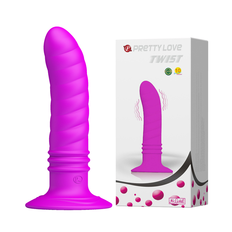 Анальная пробка 10 вибрацией PRETTY LOVE - TWIST, 10 function