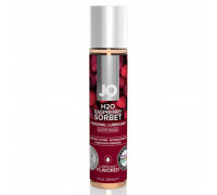 Гель-смазка на водной основе со вкусом малины System JO - H2O Lubricant Raspberry, 30 мл
