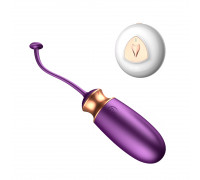 Вибро-яйцо с ДУ функция подогрева и управление голосом 10 функций Vibrating Silicone Love EGG USB 10 Function