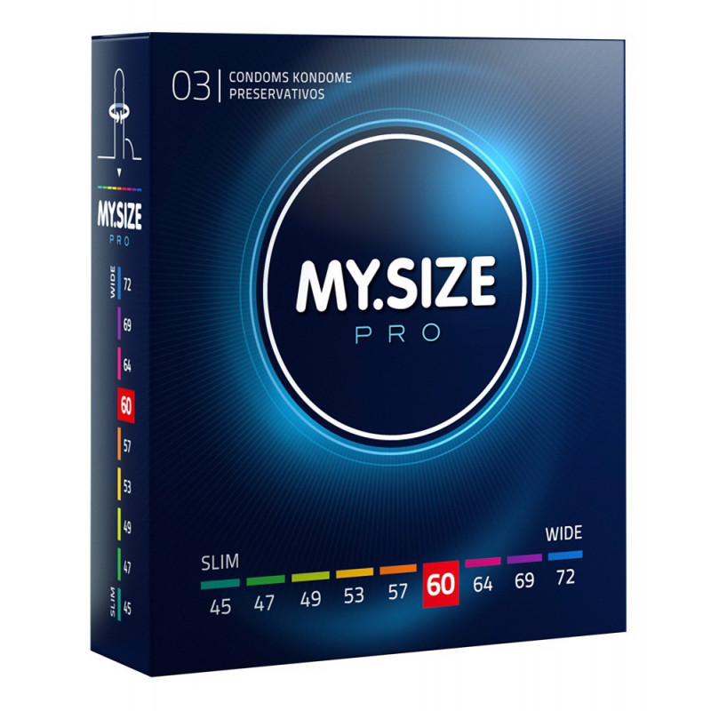 Презервативы MYSIZE 60 мм, 3 шт