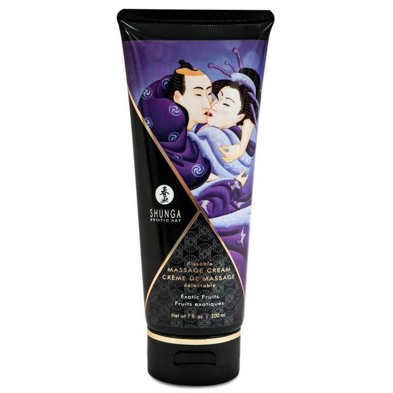 Массажный крем с ароматом экзотические фрукты Shunga Massage Cream Exotic Fruits, 200 мл