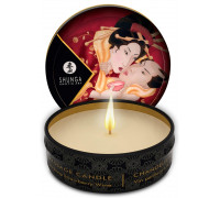 Массажная свеча с ароматом игристая клубника Shunga Mini Massage Candle Strawberry Sparkling Wine, 30 мл