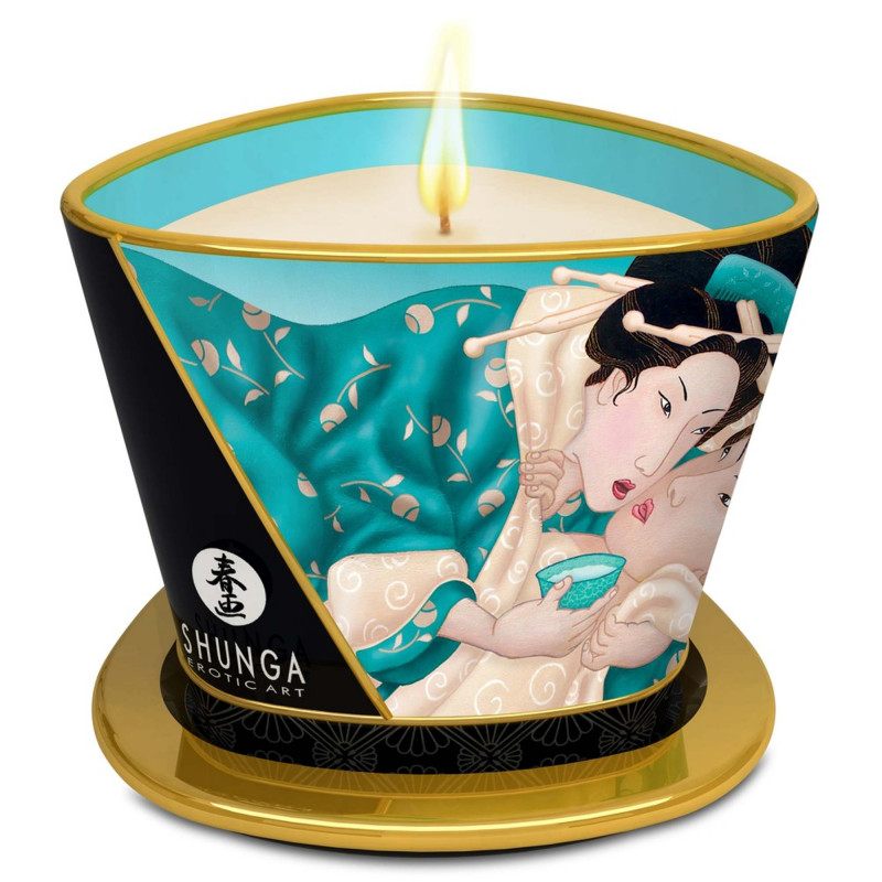 Массажная свеча Shunga Massage Candle Island Blossoms, 170 мл