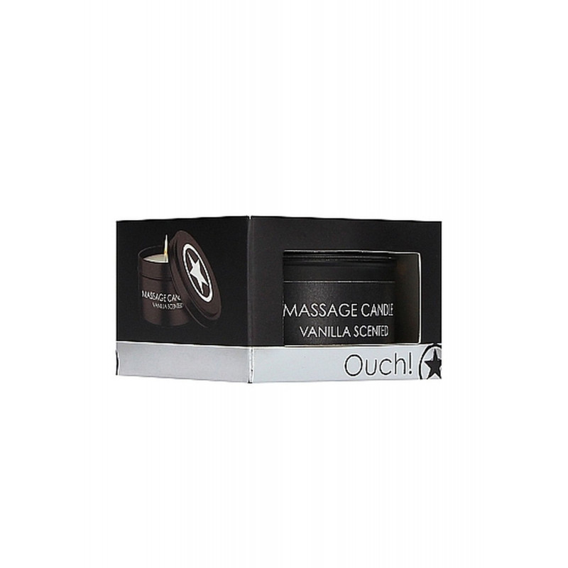 Массажная свеча с ароматом ванили Massage Candle - Vanilla Scented, 100 гр