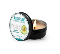 Массажная свеча с ароматом дыня Amoreane Massage Candle Juicy Melon, 30 мл