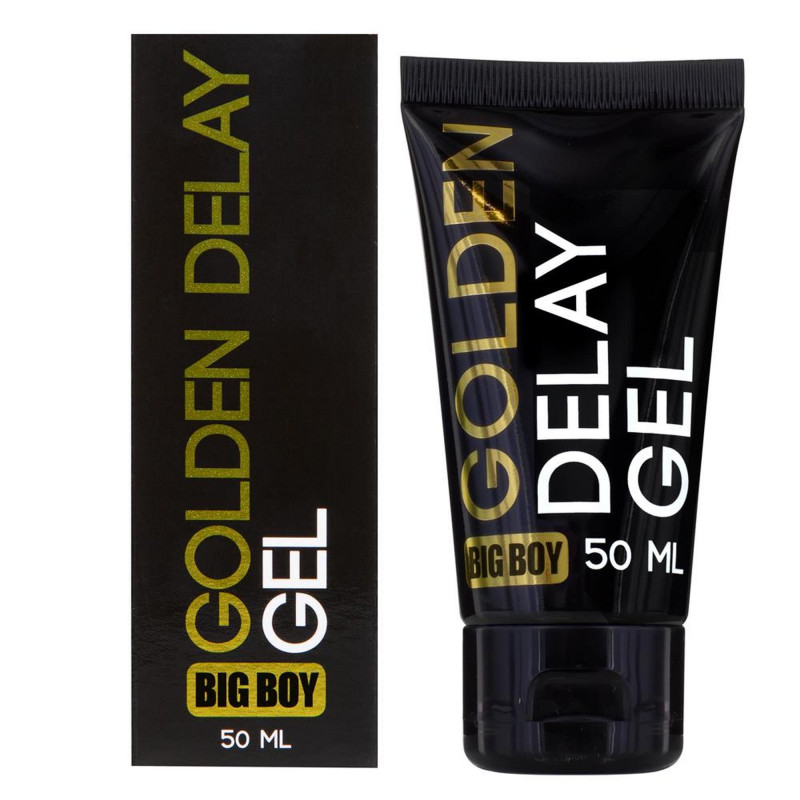 Гель-крем пролонгатор Big Boy Golden Delay Gel, 50 мл