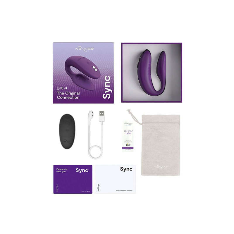 Вибратор для пар We-Vibe Sync 2nd Gen Purple