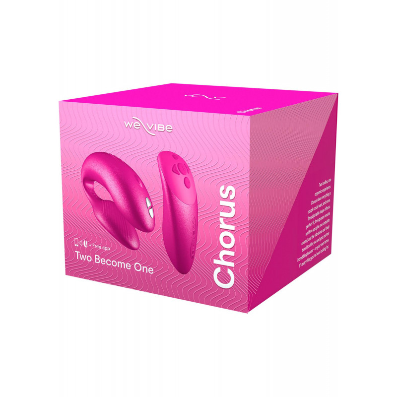 Сенсорный вибратор для пар We-Vibe Chorus Pink