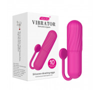Вибро-пуля розовая Yeain Silicone Vibrating Egg