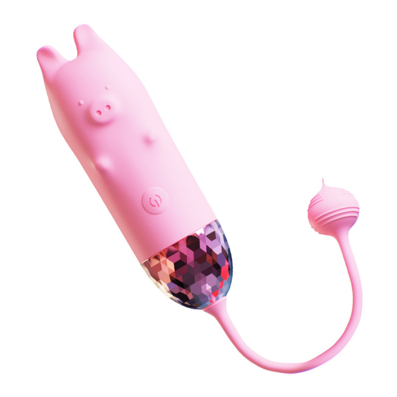 Вибро-яйцо с пультом ДУ Yeain Orgasm Piggy Pink