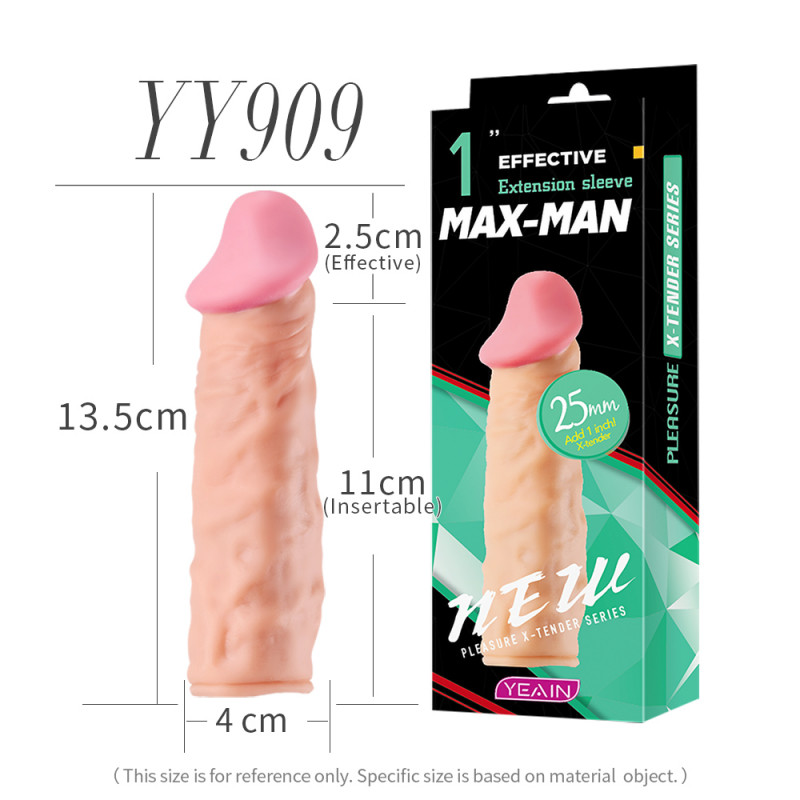 Удлиняющая насадка на член Yeain Max-Man Add 1 inch, 13,5 см