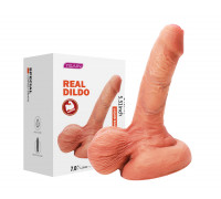 Реалистичный фаллоимитатор на присоске Yeain Real Dildo, 18 см
