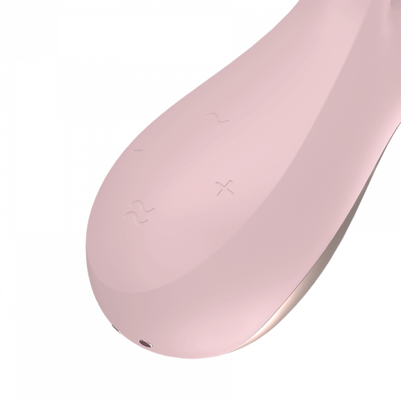 Вибратор кролик розовый управление через смартфон Satisfyer Mono Flex Connect App
