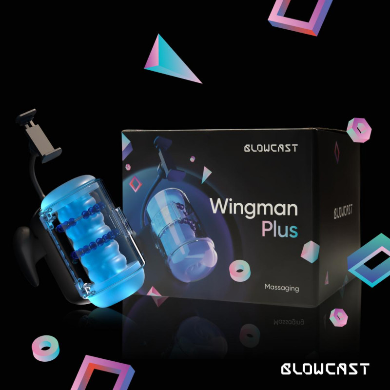 Автоматический мастурбатор ONE-DC BLOWCAST - Wingman Plus