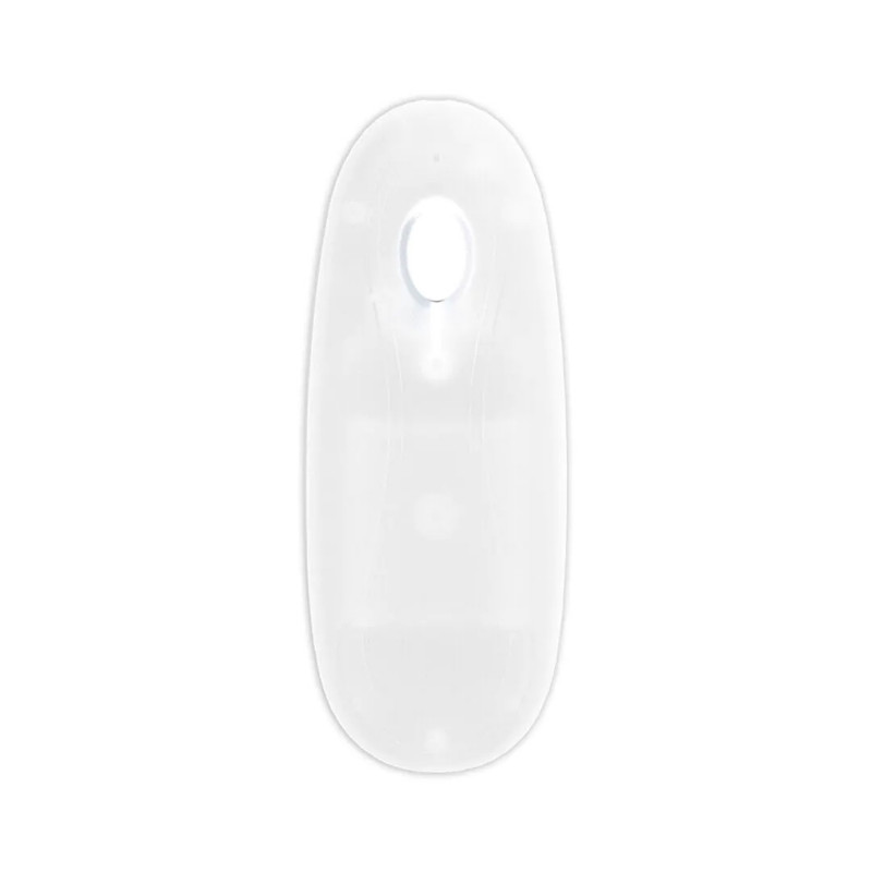 Реалистичный прозрачный вибратор с подсветкой и пультом ДУ LED Vibrating Straight Cock with Balls, 18 см