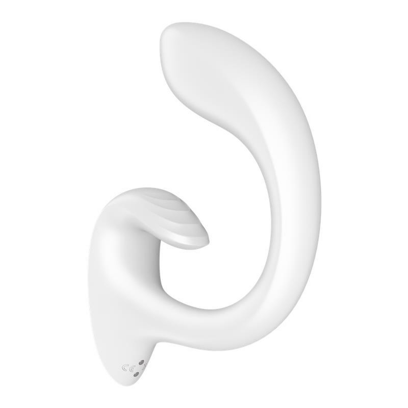 Вагинально-клиторальный вибратор Satisfyer G for Goddess 1 white