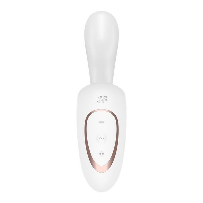 Вагинально-клиторальный вибратор Satisfyer G for Goddess 1 white