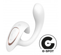 Вагинально-клиторальный вибратор Satisfyer G for Goddess 1 white