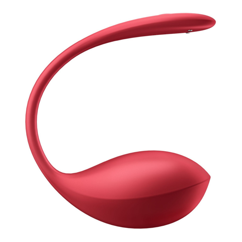 Виброяйцо с пультом ДУ Satisfyer Shiny Petal red Connect App