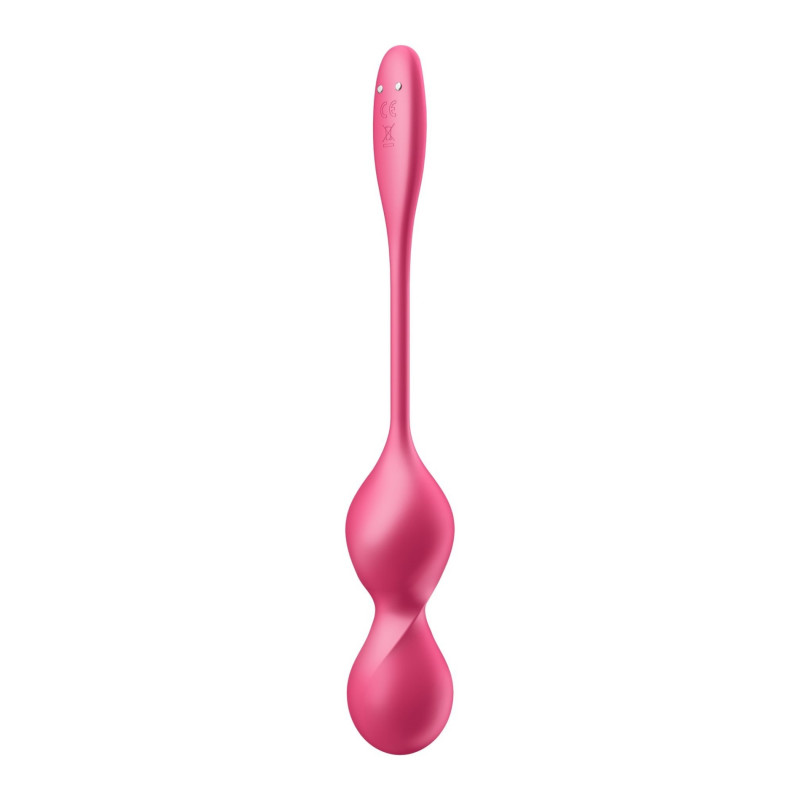Вагинальные виброшарики с пультом ДУ Satisfyer Love Birds 2 Connect App