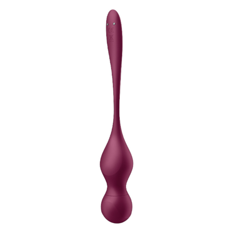 Вагинальные шарики управление с телефон + пульт ДУ Satisfyer Love Birds Vary Connect App