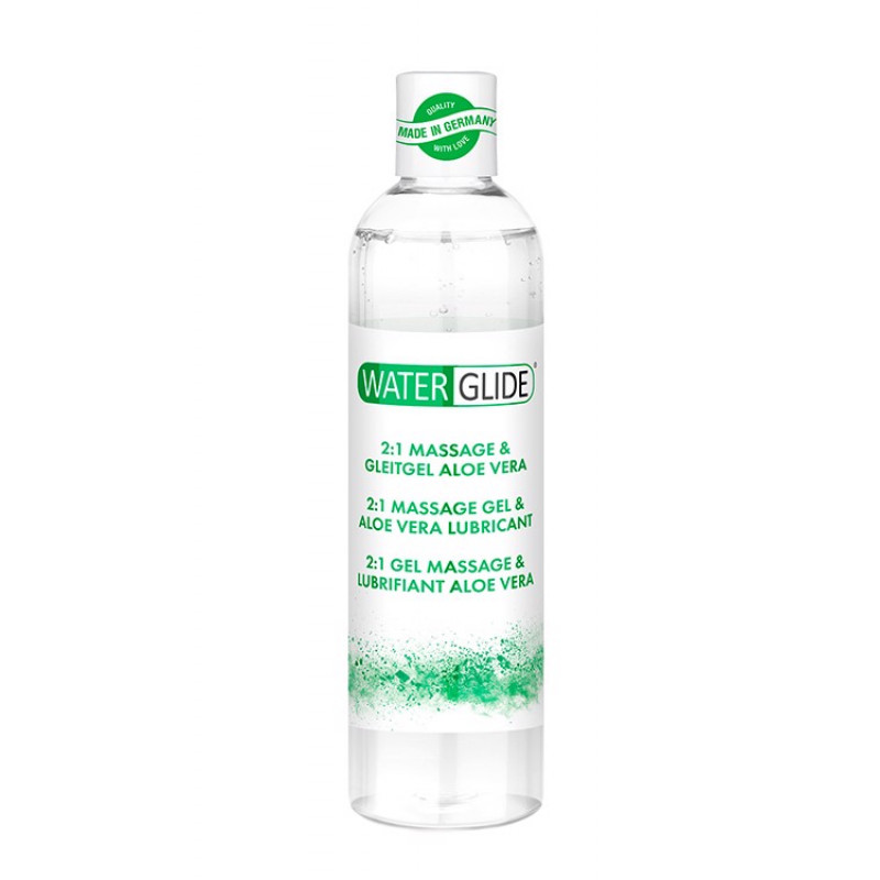 Гель-смазка 2 в 1 лубрикант и массажный гель WATERGLIDE MASSAGE & LUBRICANT ALOE VERA, 300 мл