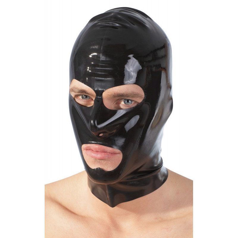 Маска балаклава латексная LateX Mask Black