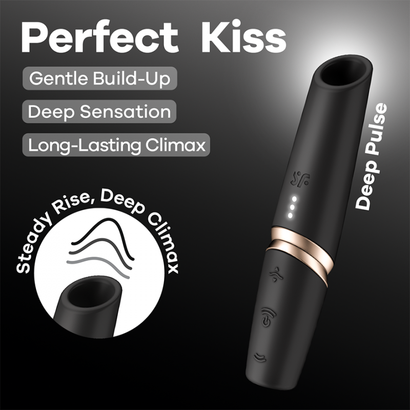 Вакуумно-волновой стимулятор клитора Satisfyer Perfect Kiss