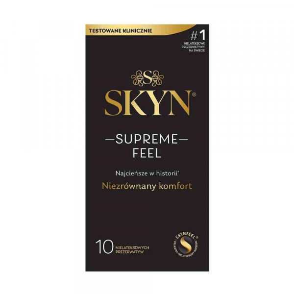 Презервативы ультратонкие SKYN Supreme Feel, 10 шт