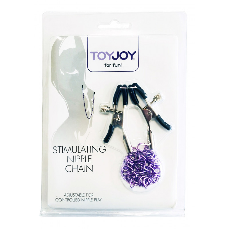 Зажимы на соски Stimulating Nipple Chain Metal