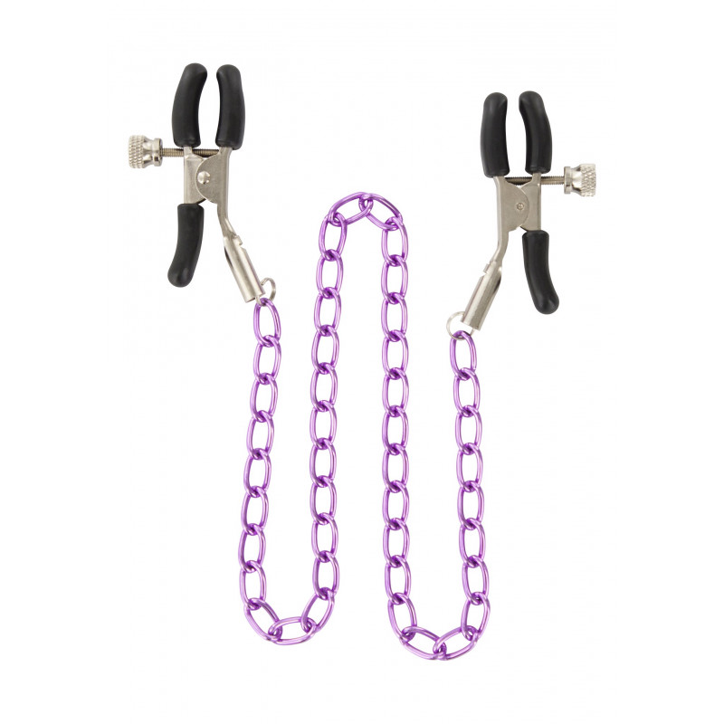 Зажимы на соски Stimulating Nipple Chain Metal
