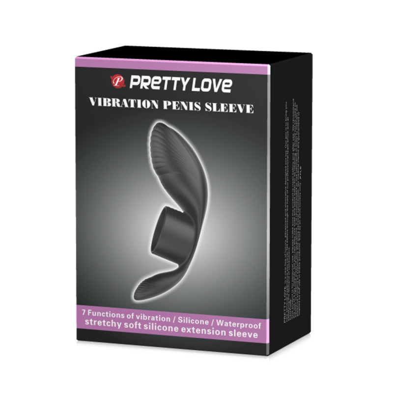 Эрекционное кольцо с вибрацией Vibrant Penis Sleeve