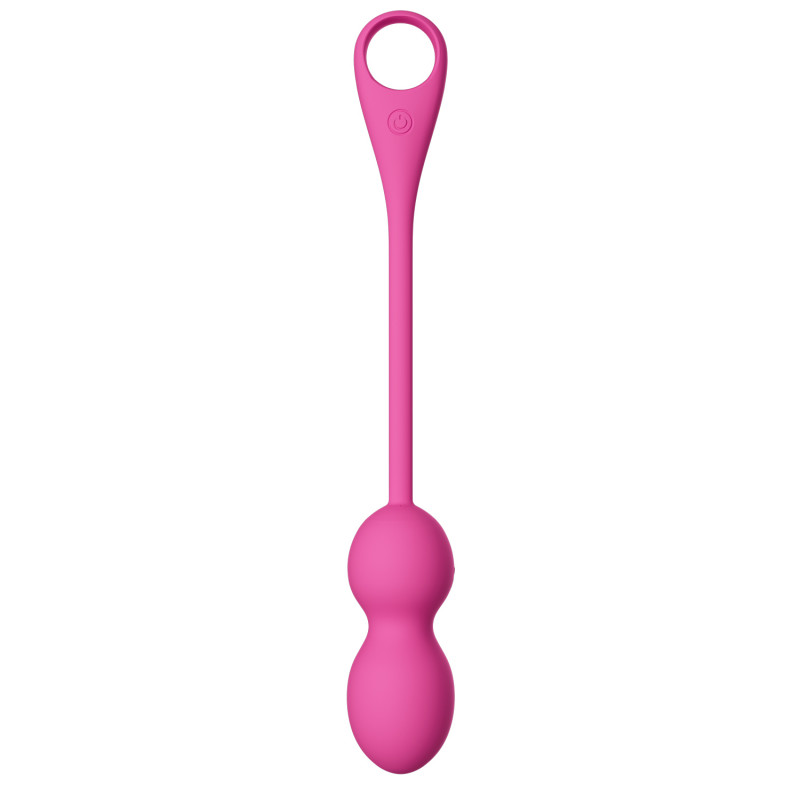 Вагинальные вибро-шарики управление с телефона из любой точки Elvira Pink