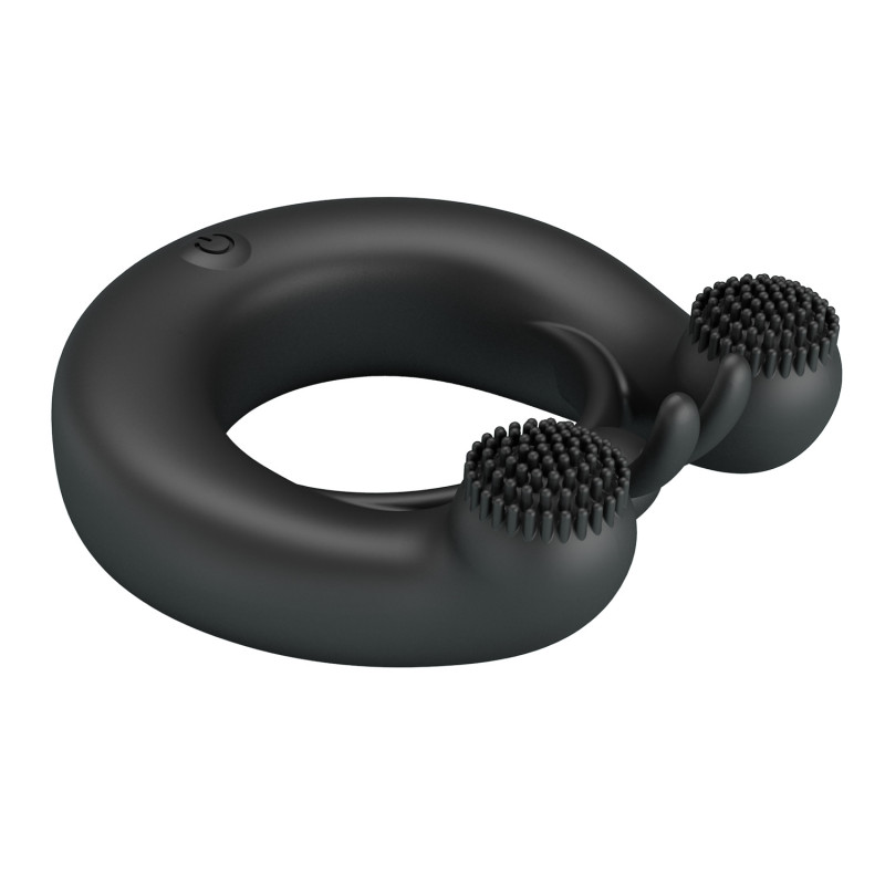Эрекционное кольцо с вибрацией Vibrant Penis Ring Dahlia