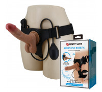 Вибро-страпон кончающий Harness Briefs Oher, 20 см