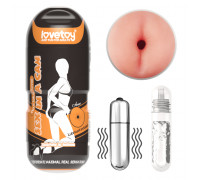 Мастурабатор попка с вибрацией Sex In A Can Anus Lotus Tunnel