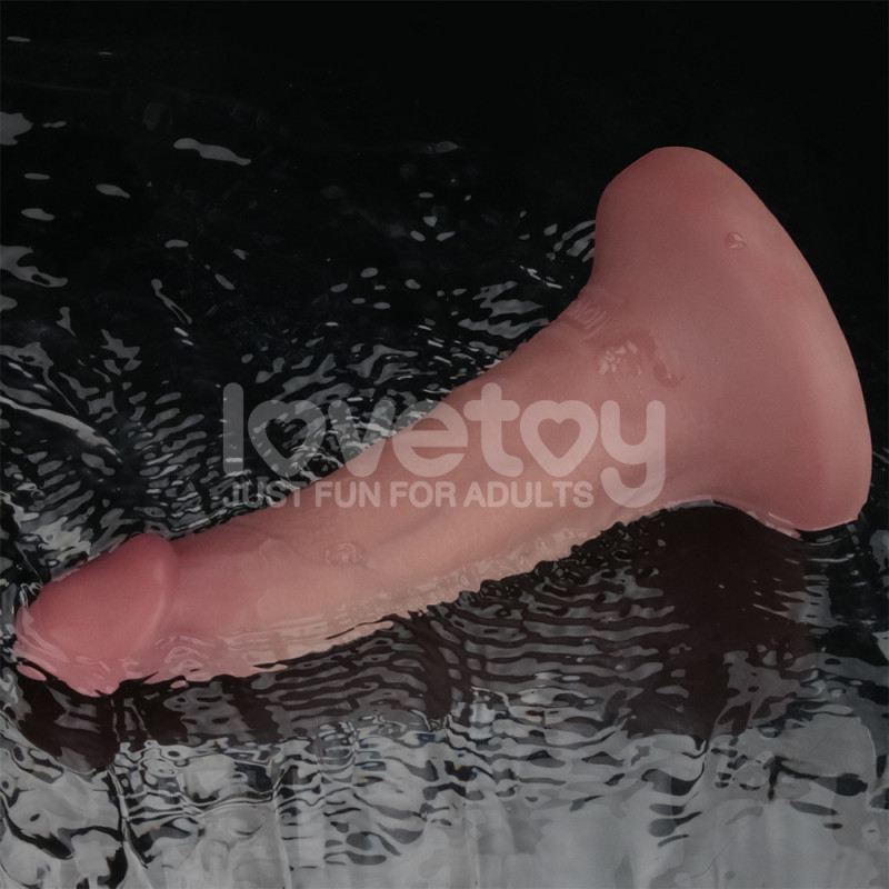 Фаллоимитатор с вибрацией Love Toy 6 Vibrating Dual Density Power Cock, 16 см