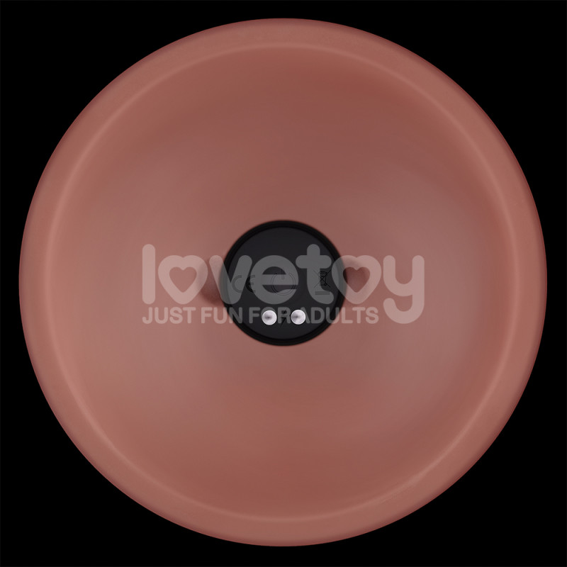 Фаллоимитатор с вибрацией Love Toy 6 Vibrating Dual Density Power Cock, 16 см