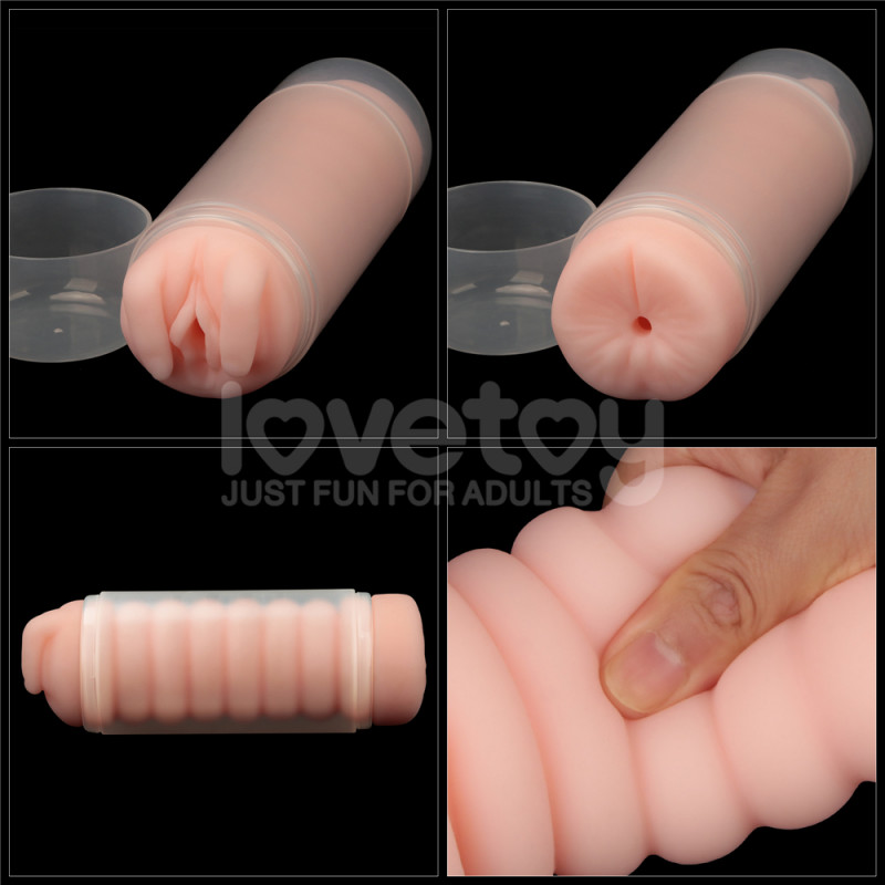 Двойной мастурбатор вагина и пока Virgin-skin Blowout Double Side Stroker Vagina and Anus