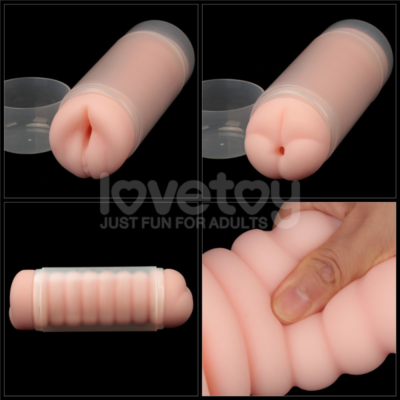 Двойной мастурбатор вагина и пока Love Toy Virgin-skin Blowout Double Side Stroker Vagina and Ass