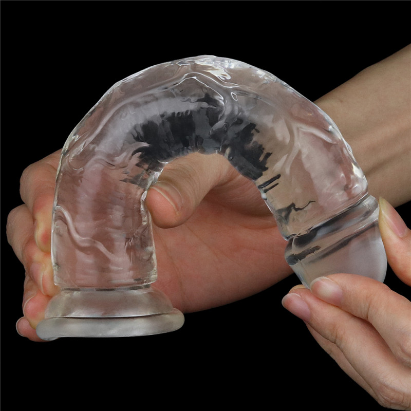 Реалистичный фаллоимитатор Love Toy Flawless Clear Dildo, 18 см