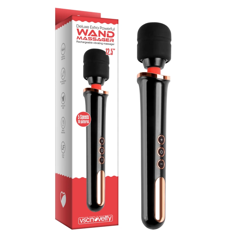 Вибро-массажер Deluxe Extra Powerful Wand Massager
