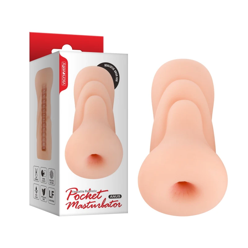 Мини мастурбатор попка Versatile Realistic Pocket Masturbator - Anus