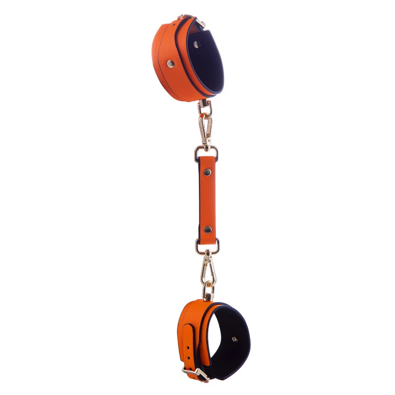Наручники светящиеся в темноте Fetish Boutique Glow-In-The-Dark Ankle Cuffs Orange