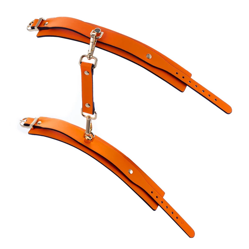 Наручники светящиеся в темноте Fetish Boutique Glow-In-The-Dark Ankle Cuffs Orange