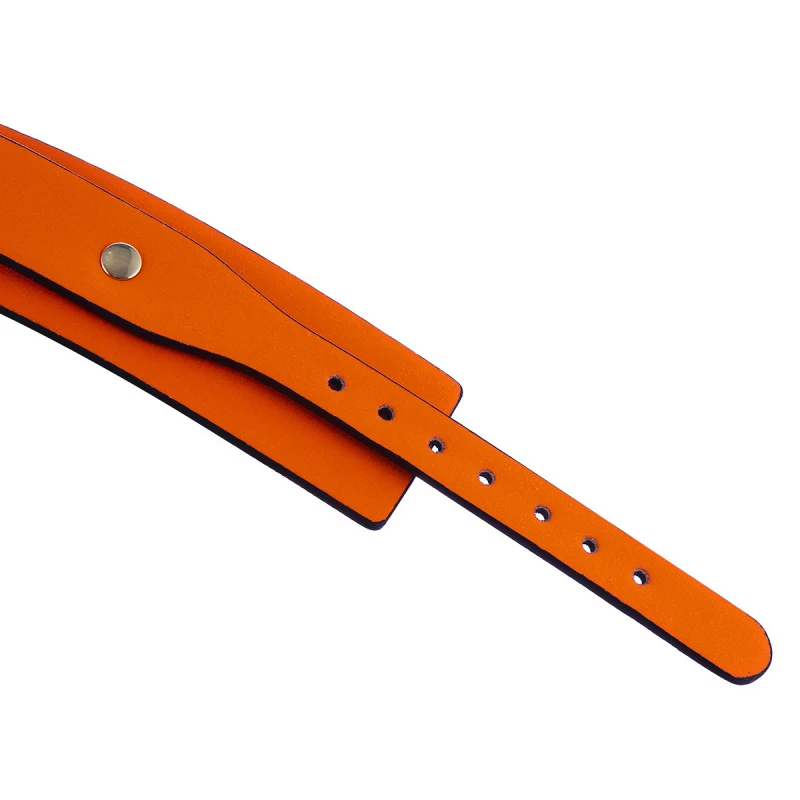 Наручники светящиеся в темноте Fetish Boutique Glow-In-The-Dark Ankle Cuffs Orange