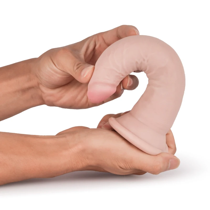 Реалистичный фаллоимитатор 7.8" Knight Cock 3D Triple Density Dildo, 20 см