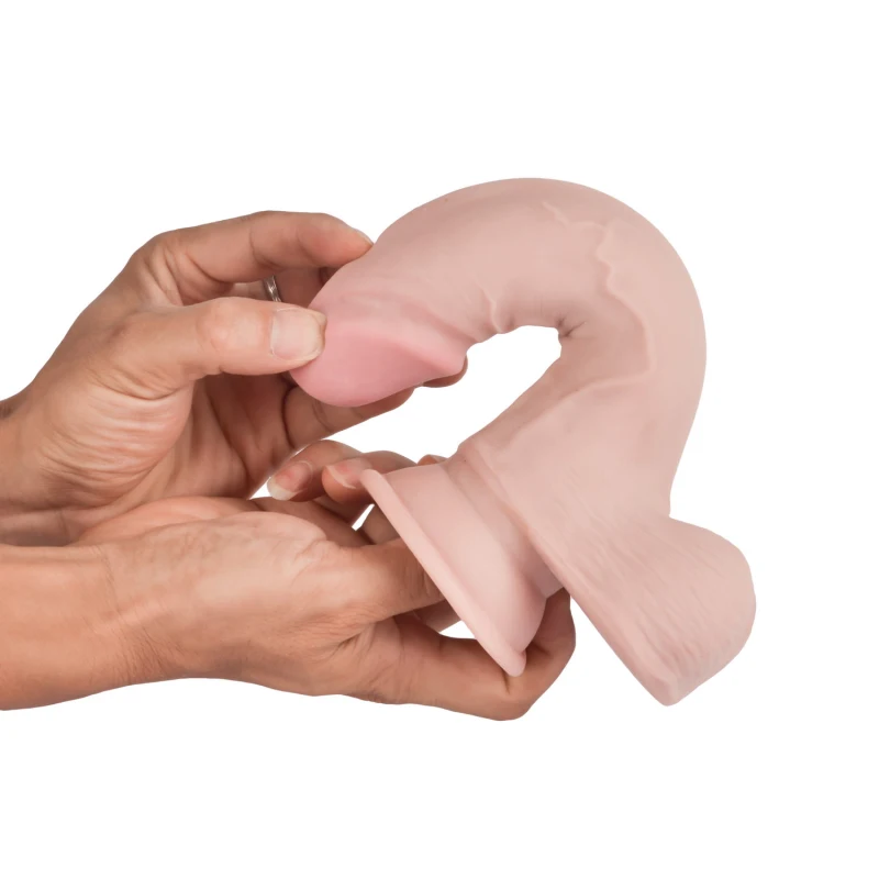Реалистичный фаллоимитатор 8.5" Knight Cock 3D Triple Density Dildo, 21,5 см